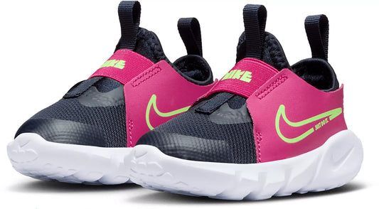 Nike Flex Runner 2 DARK OBSIDIAN/LIME BLAST-FIREBERRY-WHITE DJ6039-401