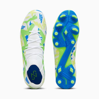 107612-01 FUTURE MATCH NJr FG/AG White-Racing Blue-Lemon Meringue-Parakeet Green