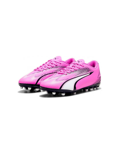 PUMA ULTRA PLAY MG JR POISON PINK-WHITE-BLACK 107777-01