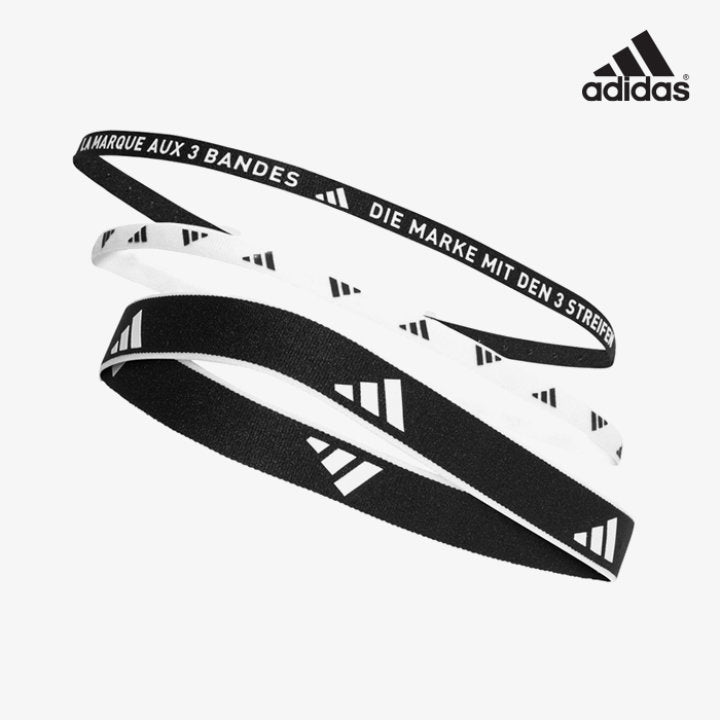 3PP HEADBAN NEW BLACK/WHITE IA3031