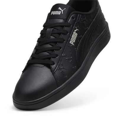 PUM PUMA SMASH 3.0 SUPERLOGO BLACK-SMOKEY GRAY-WHITE 395090-01