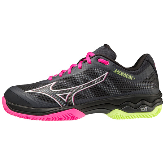 Mizuno WAVE EXCEED LIGHT PADEL scarpe tennis padel donna nero/fucsia 61GB222307