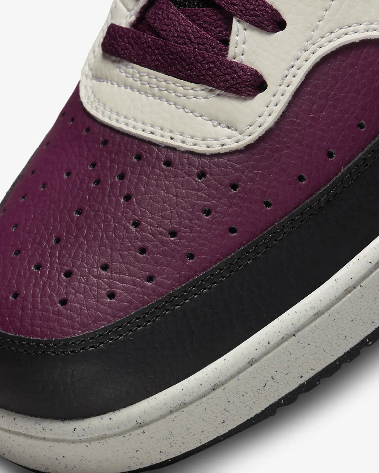 Nike Court Vision Mid Next Nature DARK BEETROOT/BLACK-SAIL DN3577-600