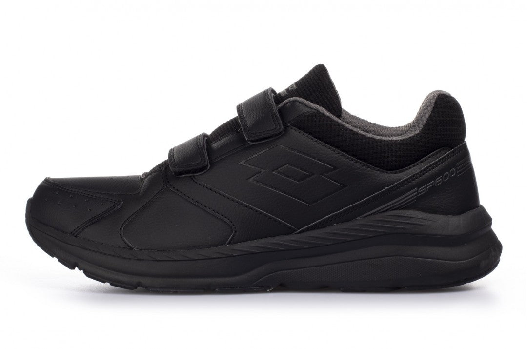 Lotto SPEEDRIDE 609 XII S ALL BLACK scarpe ginnastica con velcro uomo 217970-1CL