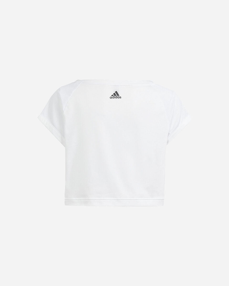 ADIDAS JG CRPD T WHITE/BLACK IN1903