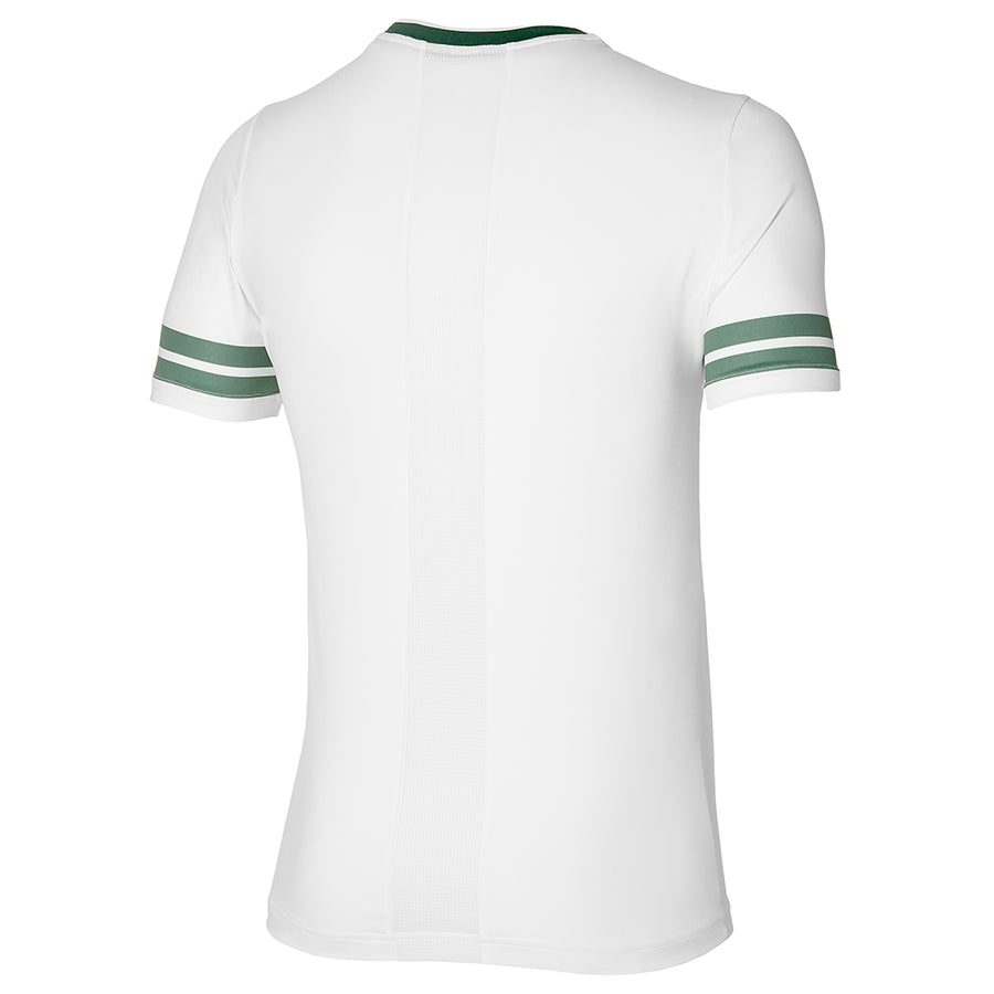 MIZUNO TENNIS SHADOW GRAPHIC TEE WHITE 62GAA00301