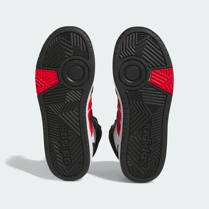 ADI HOOPS MID 3.0 K FTWWHT/VIVRED/CBLACK HR0227