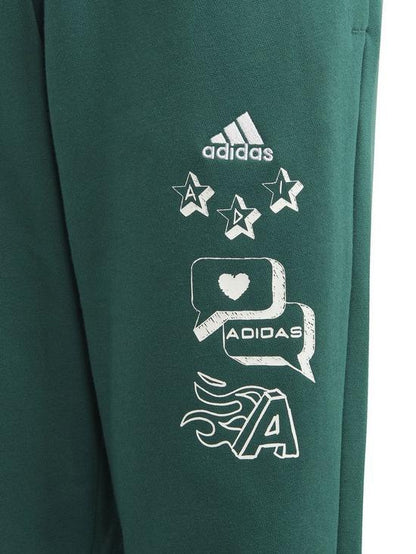 J BLUV Q3 PANT CGREEN/WHITE IA1553