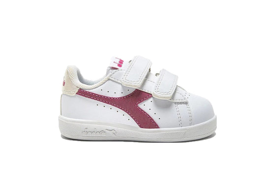 177018-D0586 DIA GAME P TD GIRL BIANCO/ROSSO CLARET