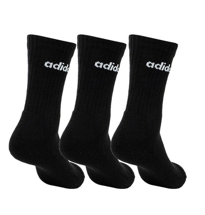 ADI C LIN CREW 3P BLACK/WHITE IC1301