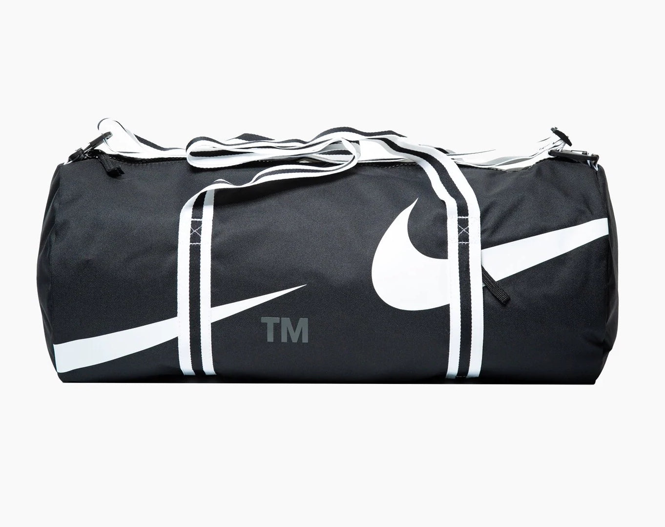 Nike HERITAGE DUFFLE (30 litri) black/black/white borsone palestra nero/bianco unisex DJ7379-010