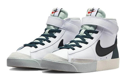 FN6938-101 Nike Blazer Mid '77 SE WHITE/BLACK-DEEP JUNGLE-LIGHT SILVER