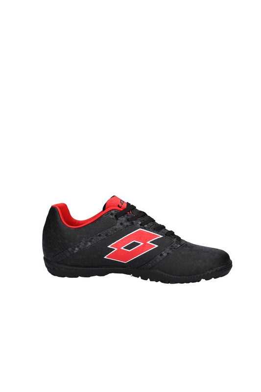 Lotto MAESTRO 700 IV TF all black/flame red scarpe calcetto uomo nero 214642-2DN