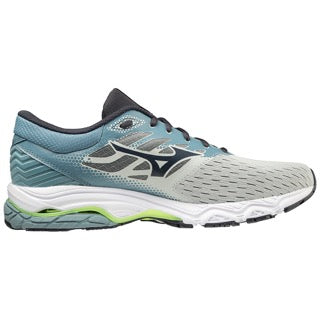 Mizuno WAVE PRODIGY 3 scarpe running corsa uomo grigio/verde J1GC201015