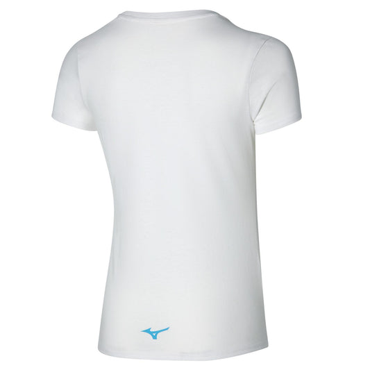 MIZUNO ATHLETIC RB TEE W white K2GAA20101