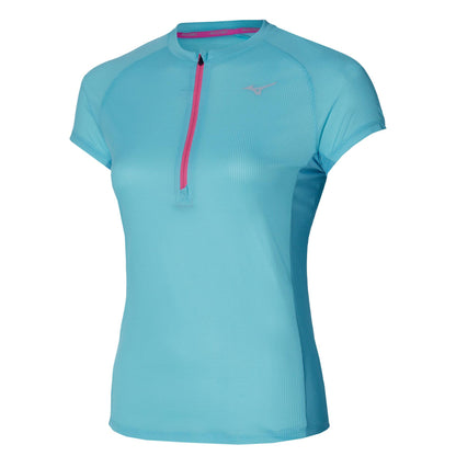 MIZUNO TRAIL DRYAEROFLOW HZ TEE ANTIGUA SAND J2GAA20923