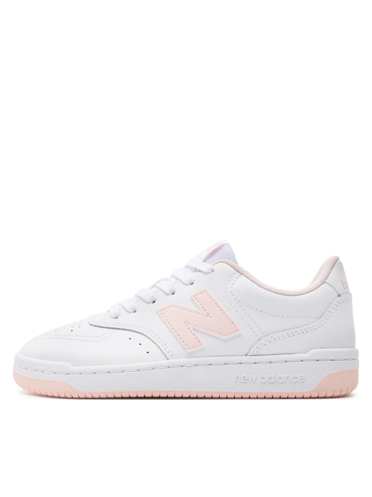 NEW BALANCE NEW Scarpe Lifestyle Womens - Suede/Mesh - WHITE/PINK 80 BBW80WPK