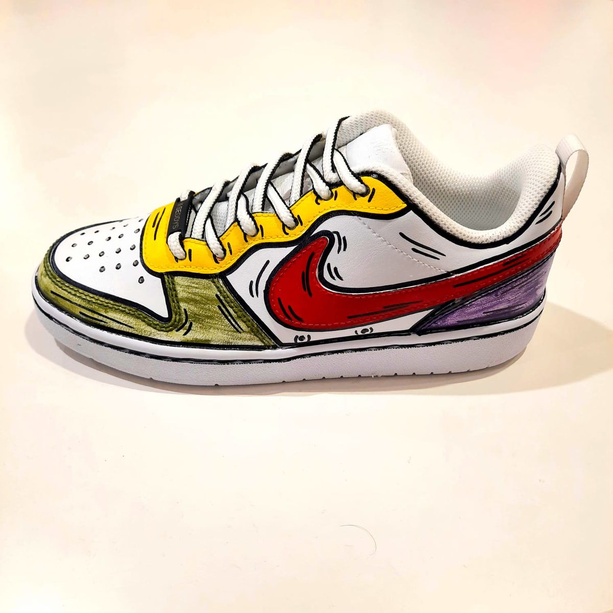 COMICS LOW CACHI/RED - Scarpe - NIKE