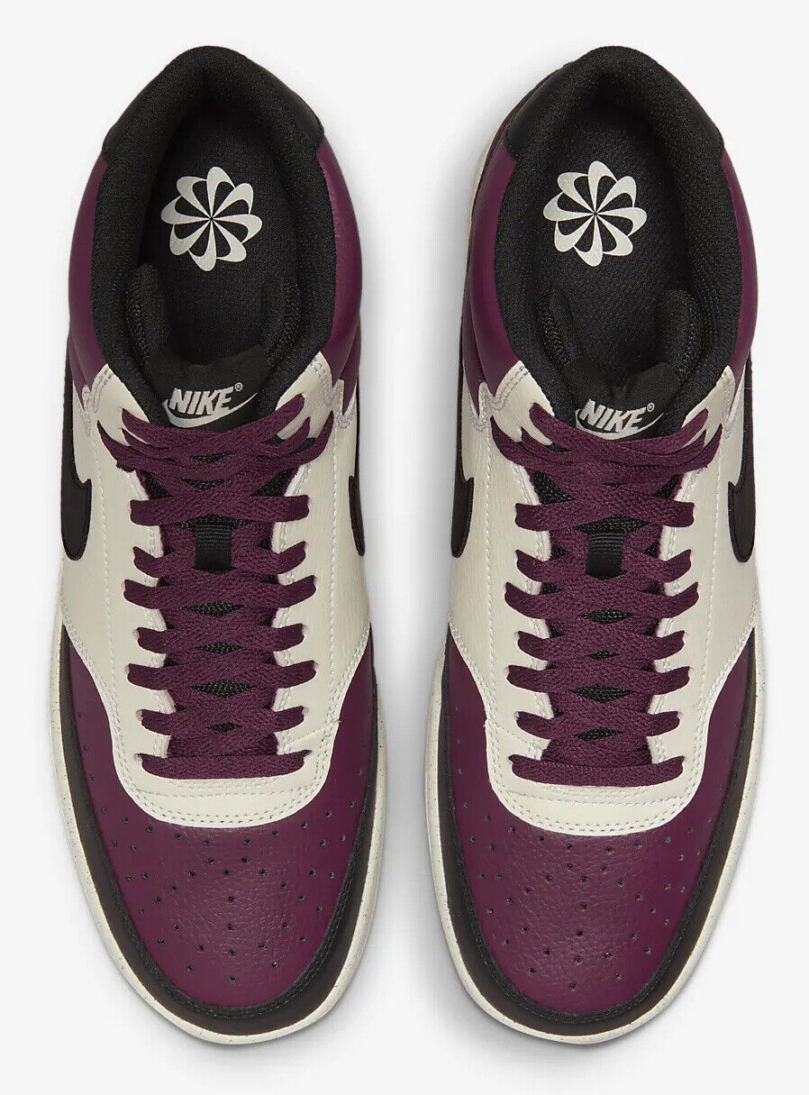 Nike Court Vision Mid Next Nature DARK BEETROOT/BLACK-SAIL DN3577-600