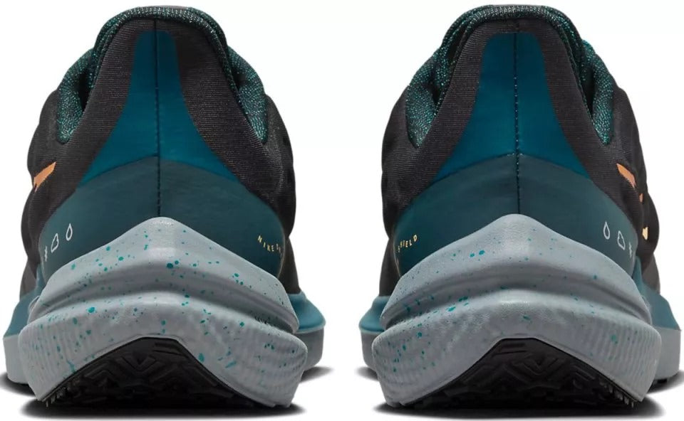 Nike Winflo 9 Shield BLACK/SAFETY ORANGE-GEODE TEAL DM1106-002