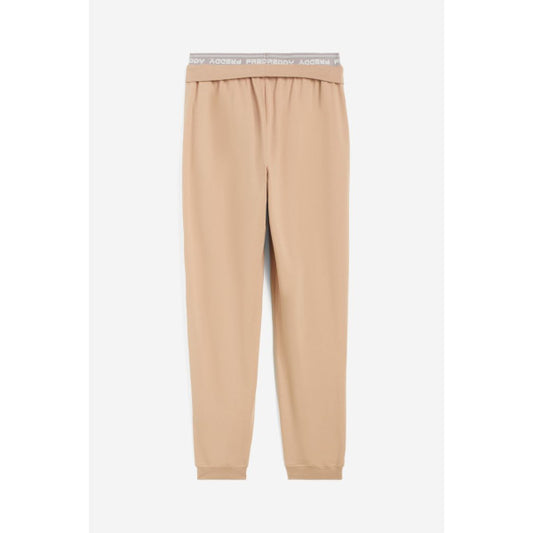 FREDDY FRE PANTALONE LUNGO WARM TAUPE JOGGERS408-M104