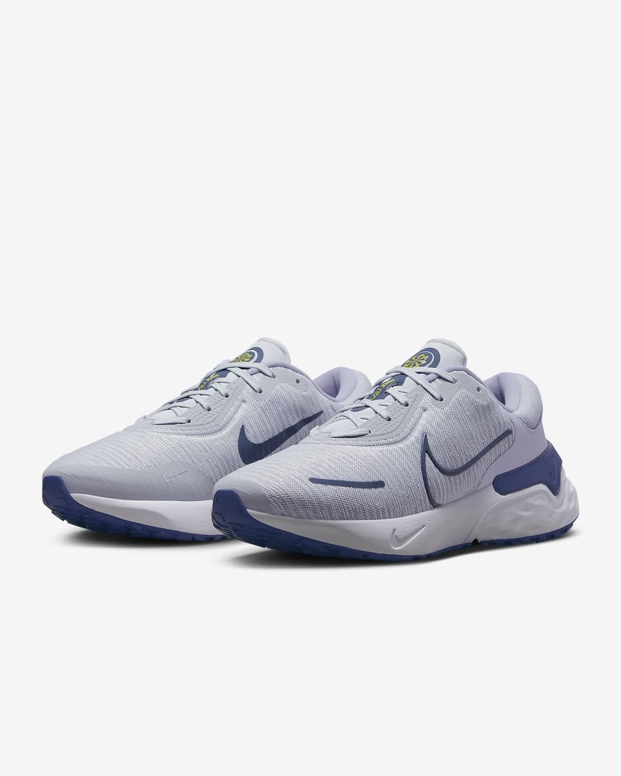 W NIKE RENEW RUN 4 PURE PLATINUM/DIFFUSED BLUE DR2682-004