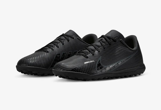 Nike Jr. Mercurial Vapor 15 Club TF BLACK/DK SMOKE GREY-SUMMIT WHITE-VOL scarpe calcetto bambini/ragazzi nero DJ5956-001