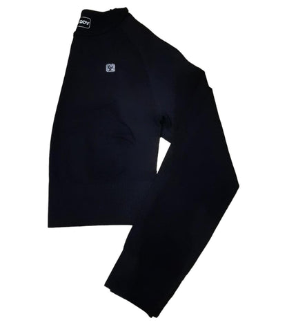 F3WSFT3-N FRE T-SHIRT MANICA LUNGA NERO