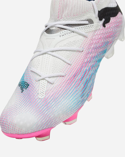 PUMA FUTURE 7 ULTIMATE FG/AG WHITE-BLACK-POISON PINK 107599-01