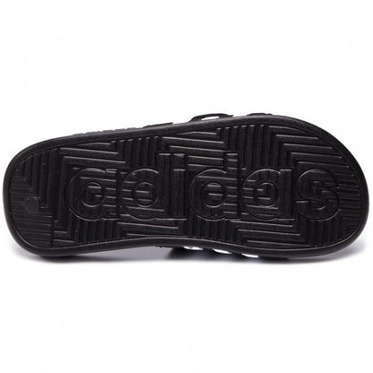 ADISSAGE BLACK/WHITE/BLACK F35580