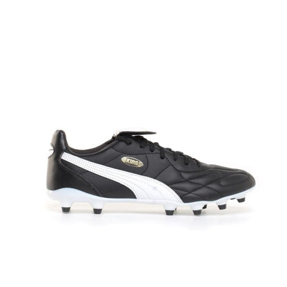 PUMA KING TOP FG/AG BLACK-WHITE-GOLD 107348-01