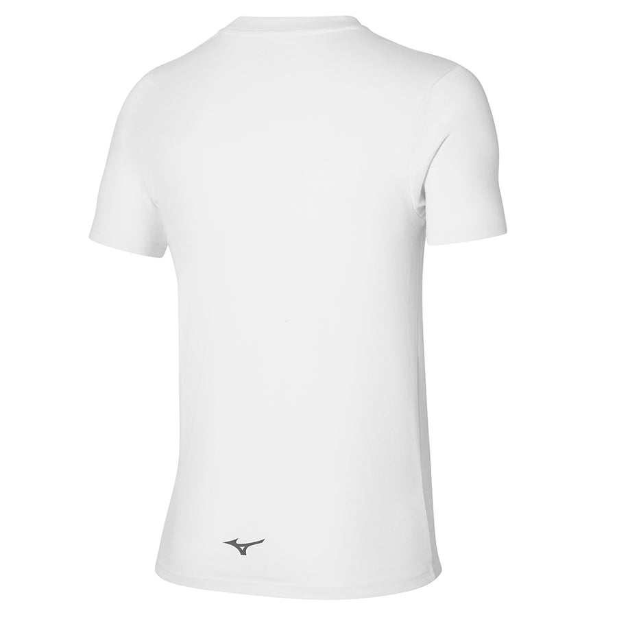 MIZUNO ATHLETIC RB TEE WHITE K2GAA00101