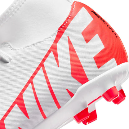 DJ5959-600 Nike Jr. Mercurial Superfly 9 Club FG/MG BRIGHT CRIMSON/WHITE-BLACK