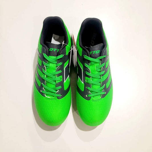 Lotto MAESTRO 700 V AGM JR SPRING GREEN/ASPHALT scarpe calcio bambini/ragazzi verde/grigio 217072-9GG