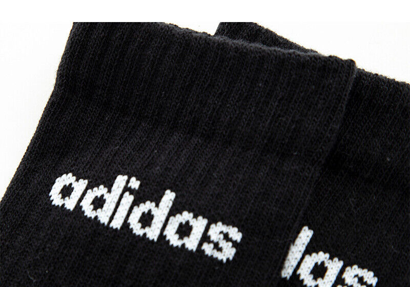 ADI C LIN CREW 3P BLACK/WHITE IC1301