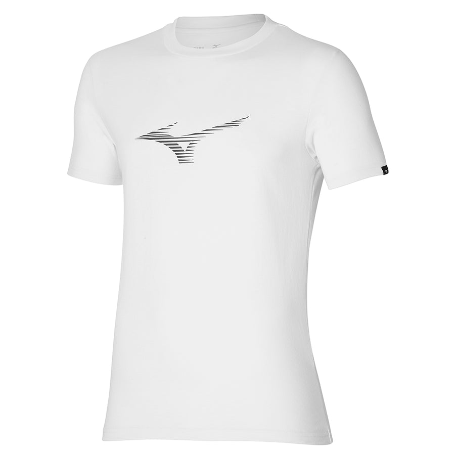 MIZUNO ATHLETIC RB TEE WHITE K2GAA00101