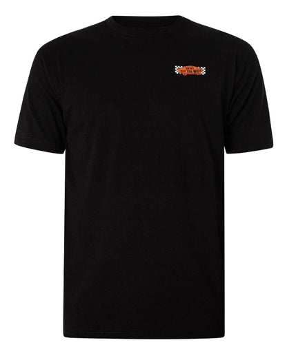 VN000FKMBLK1 VAN WAYRACE TEE-B BLACK