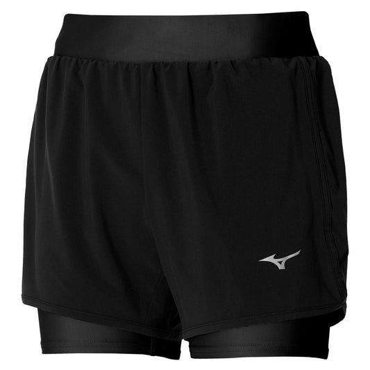 MIZUNO ER 4.5 2IN1 SHORT
black J2GBA20609
