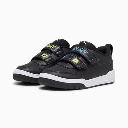 392561-02 Puma Multiflex SL Let's Play V PS Black- Black-Regal Blue