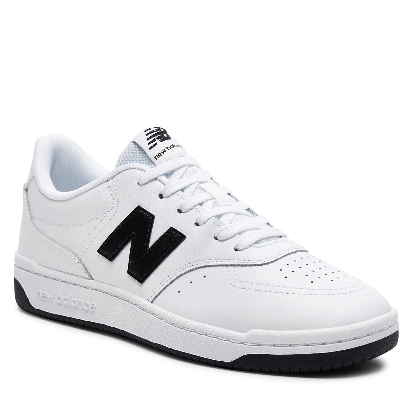 NEW BALANCE NEW Scarpe Lifestyle Mens - Synthetic-Textile - WHITE/BLACK D 80 BB80BNN