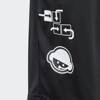 ADI J BLUV SHORT BLACK/WHITE IN1916