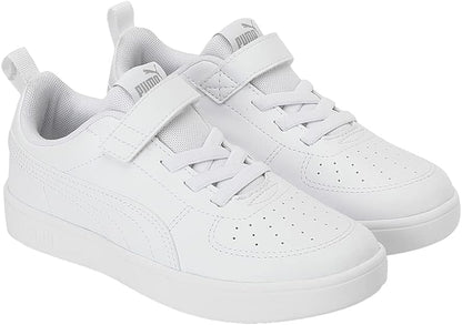 385836-01 Puma Rickie AC PS White- White-Glacier Gray