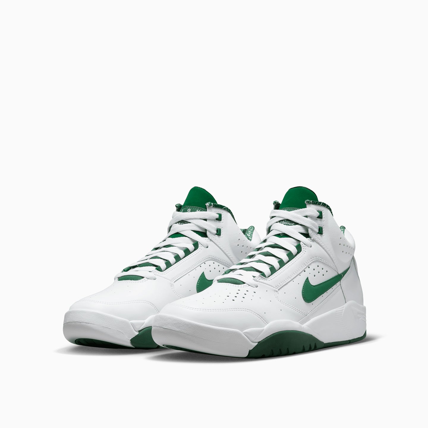 Nike Air Flight Lite Mid WHITE/GORGE GREEN scarpe basket uomo bianco/verde DJ2518-103