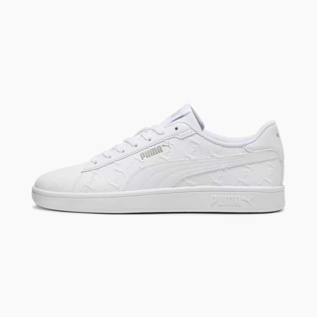 PUM PUMA SMASH 3.0 SUPERLOGO WHITE-SMOKEY GRAY 395090-02