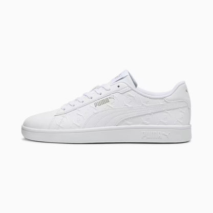 PUM PUMA SMASH 3.0 SUPERLOGO WHITE-SMOKEY GRAY 395090-02
