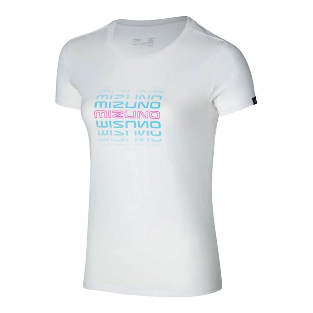 MIZUNO ATHLETIC MIZUNO TEE W white K2GAA20201