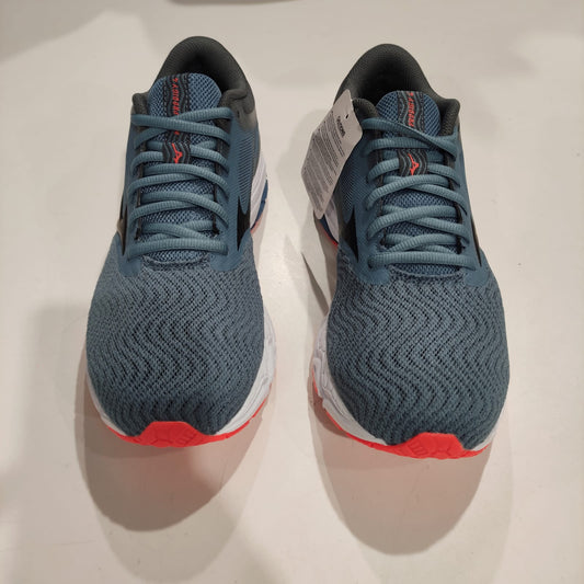 Mizuno WAVE PRODIGY 4 scarpe running corsa uomo anti verde celeste polvere/grigio/nero J1GC221051