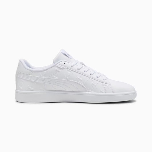 PUM PUMA SMASH 3.0 SUPERLOGO WHITE-SMOKEY GRAY 395090-02