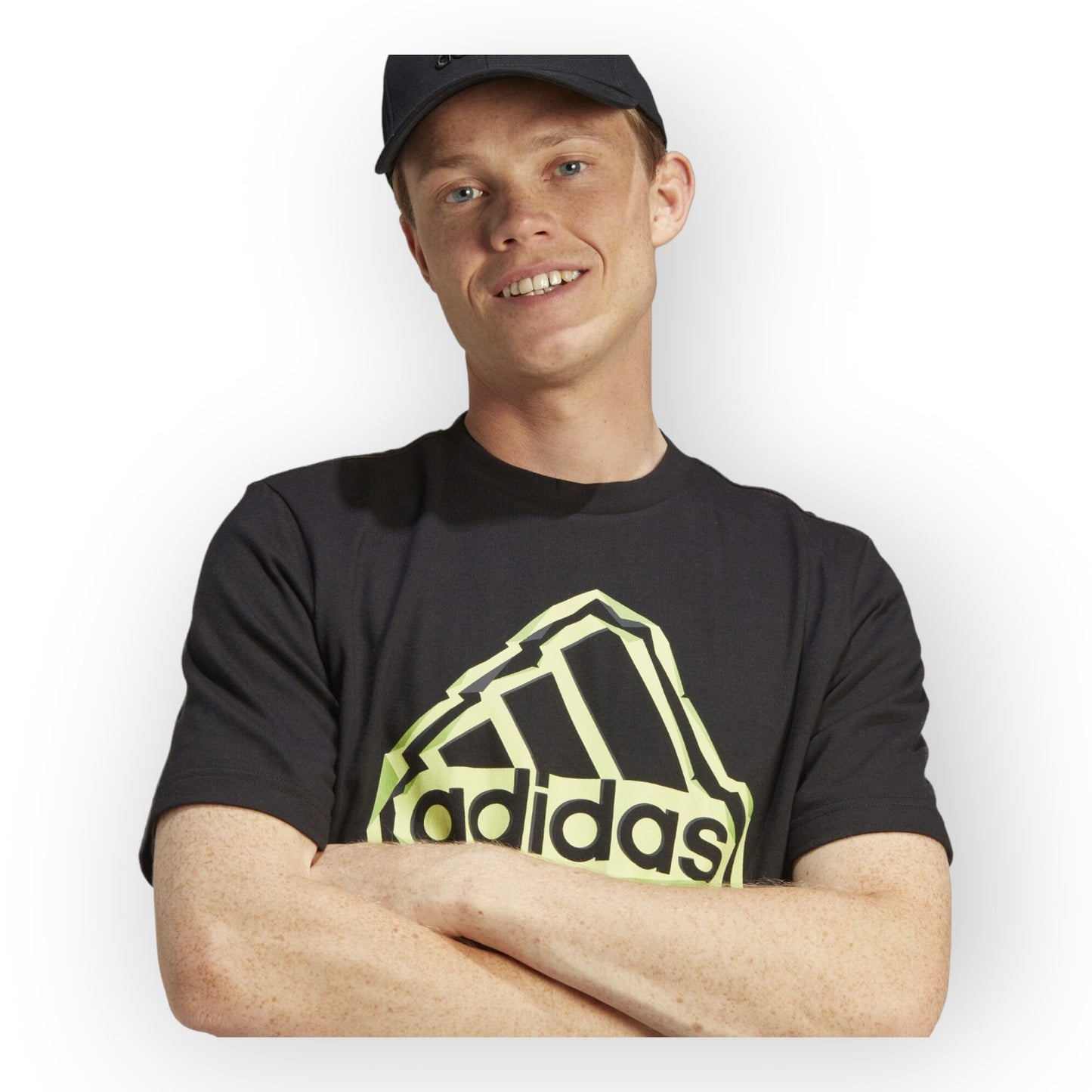 ADI M FLD BOS LOGO BLACK IM8300