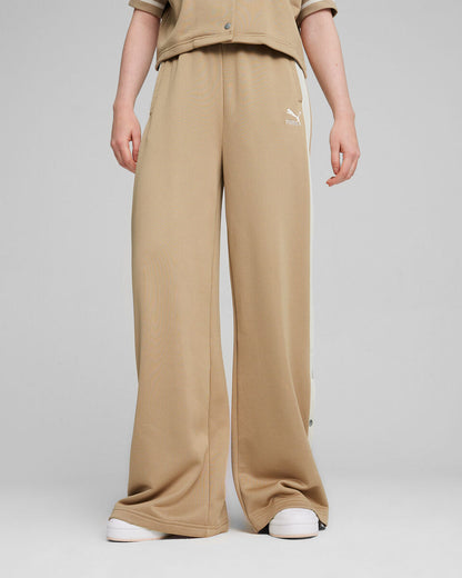PUM T7 FOR THE FANBASE RELAXED TRACK PANTS PT PRAIRIE TAN 625025-83
